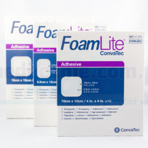 Aquacel Foam Lite 10*10cm vícevrstvý pěnový obvaz 1ks